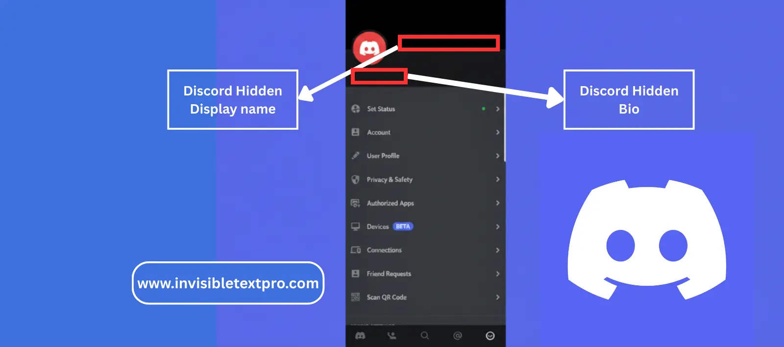 Invisible Text for Discord 1 invisibleText Discord