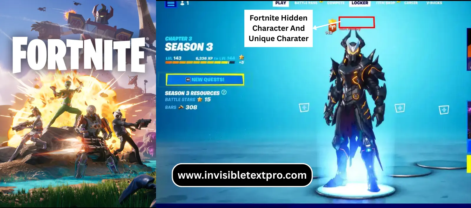 Invisible Character Fortnite 1 Invisible Character Fortnite