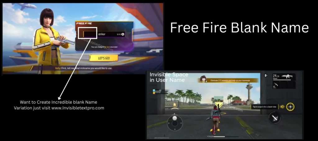How to Create a Blank Free Fire Name with Invisible Text in 2025 1 Blank Free Fire Name ,
invisible text Free Fire