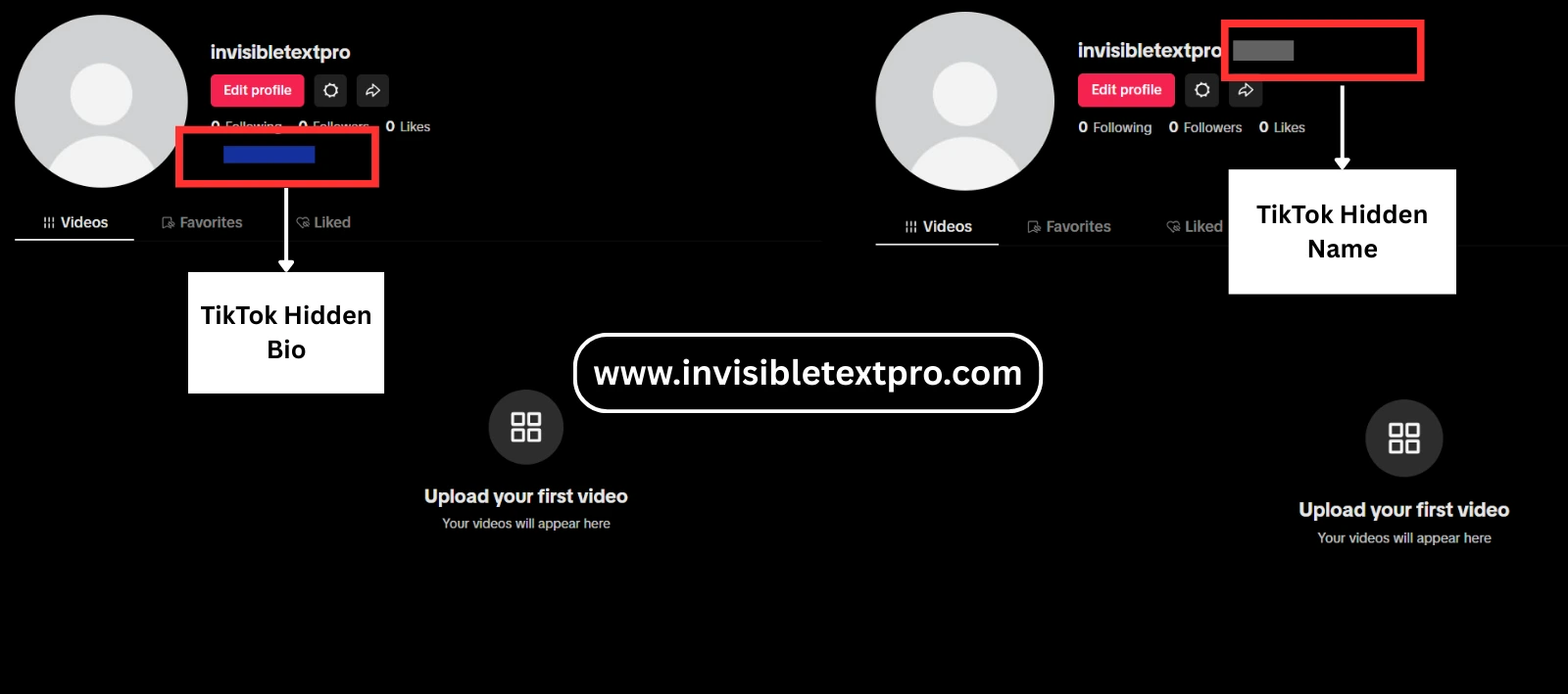 Invisible Text for Tiktok 1 Invisible TikTok Name